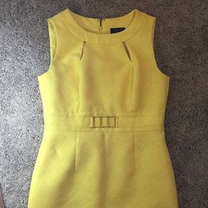 Yellow Tahari Dress